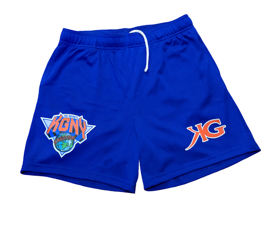 The world is your's infinite KGNY mesh lightweight mesh shorts.